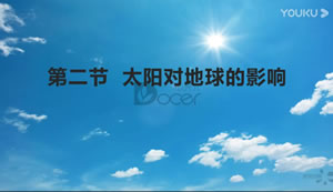 高一地理讲义必修一1.2 太阳对地球的影响