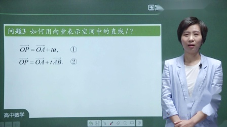 高二数学(人教A版)：用空间向量研究直线、平面的位置关系 (1)