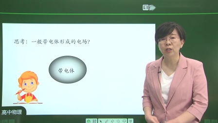 高二物理(人教版)课程 电场 电场强度 第二课时