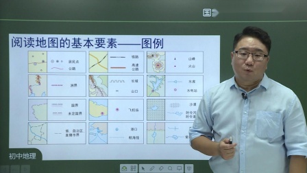 初一地理(人教版)课程：地图专题