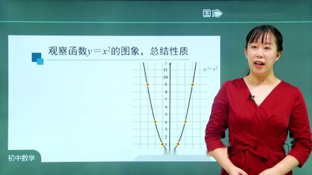 初三数学(人教版)二次函数y=ax²的图象和性质(1)